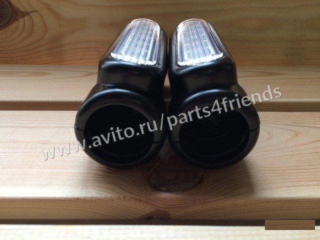 Противотуманные Фары на дуги Harley Davidson black