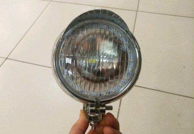Фары на дуги мотоцикла led с креплениями мото