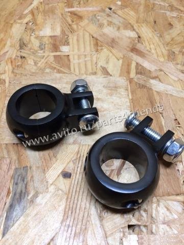 Вынос подножек Harley Davidson black