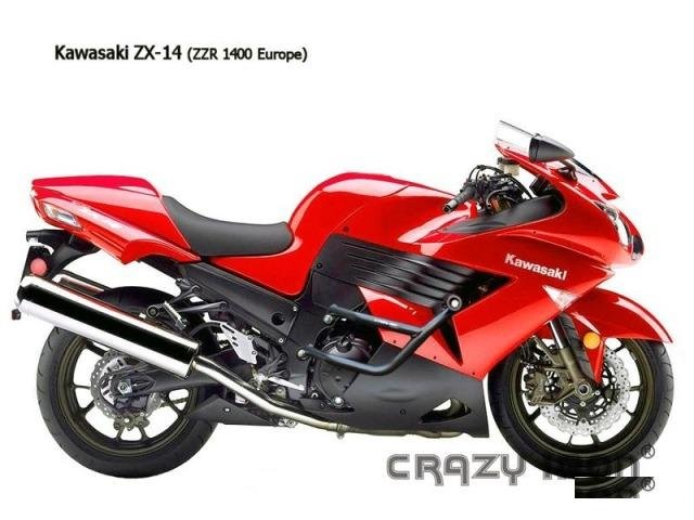 Дуги для Kawasaki ZX-14 (ZZR1400) 2006-2011