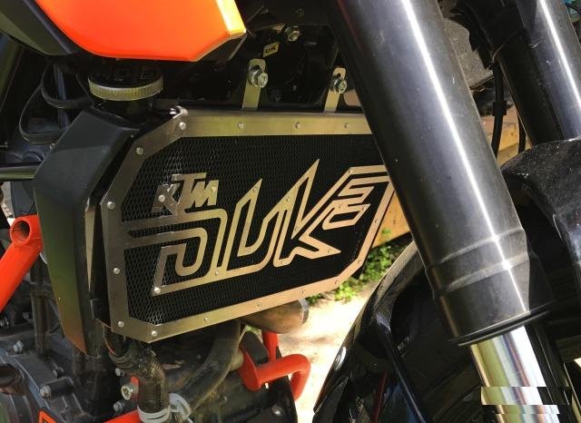 Защита радиатора KTM Duke