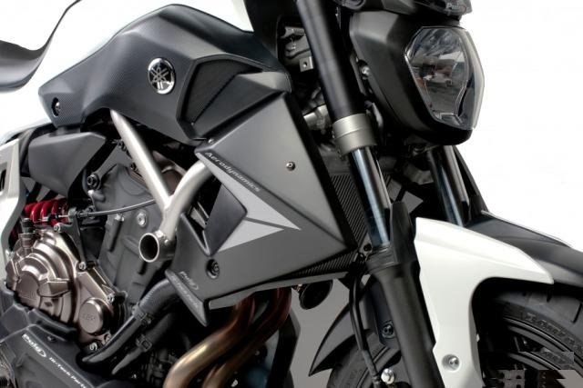 Панели радиатора Puig для Yamaha MT 07