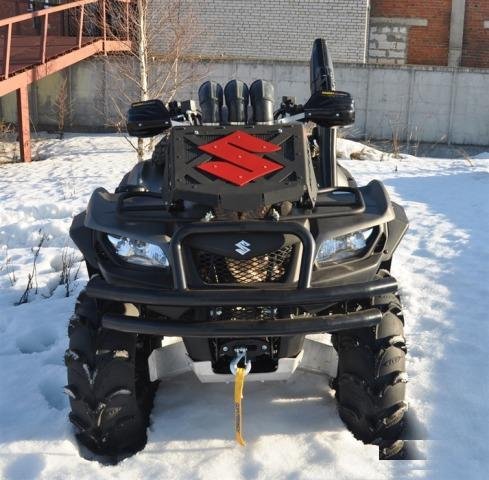 Вынос радиатора на Suzuki KingQuad 750