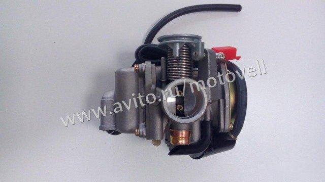 Карбюратор 4Т 152QMI 157QMJ (GY6-150) D24 (d39mm)