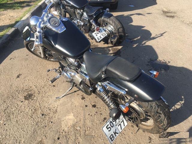 Honda shadow slasher