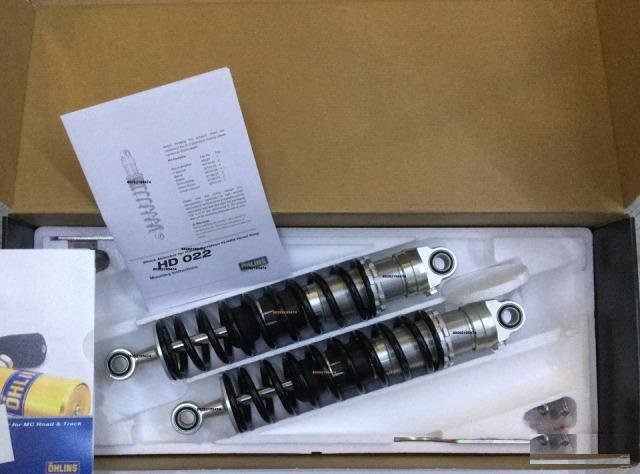 Harley-Davidson амортизаторы 330 mm Ohlins HD022