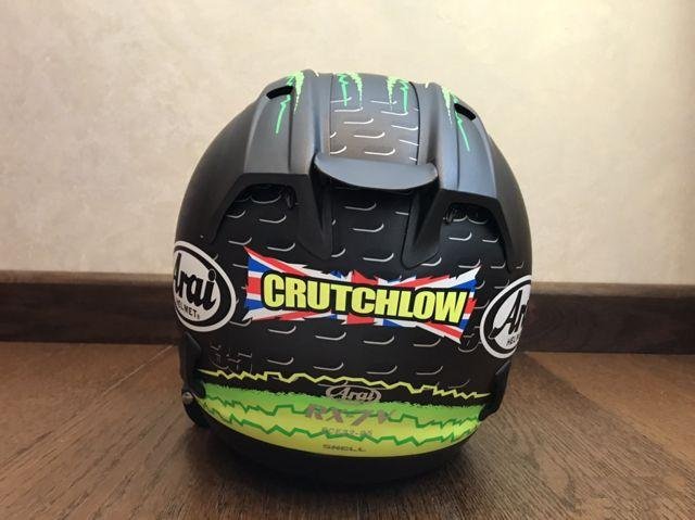 Мотошлем Arai RX-7V crutchlow-yellow S