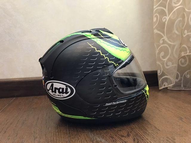 Мотошлем Arai RX-7V crutchlow-yellow S
