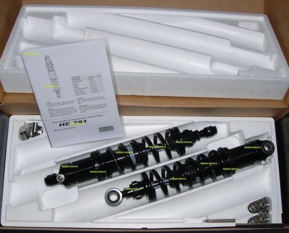 Harley Davidson V-Rod амортизаторы Ohlins HD781