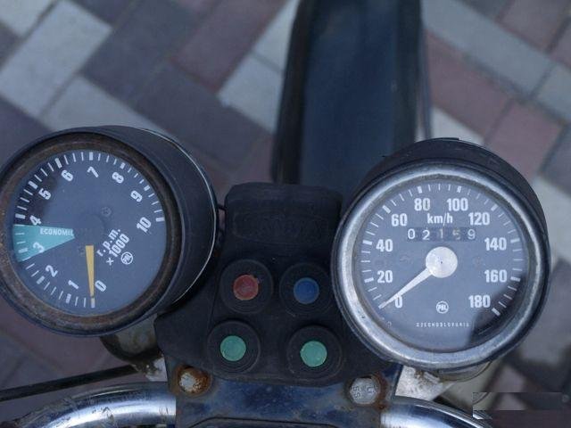 Приборная панель мотоцикла Ява jawa