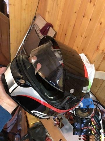 Мотошлем dainese с bt