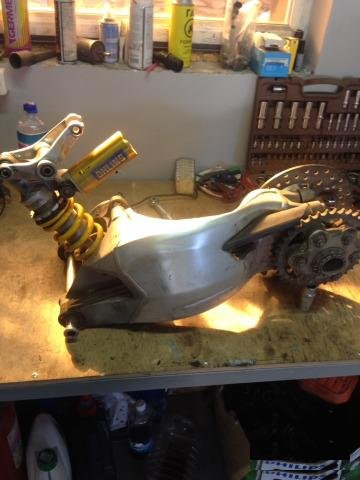 Ducati 1098 маятник