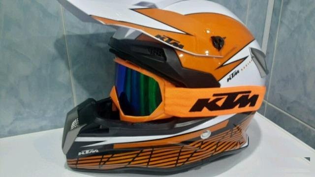 Мото кроссовый шлем ктм ktm кросс