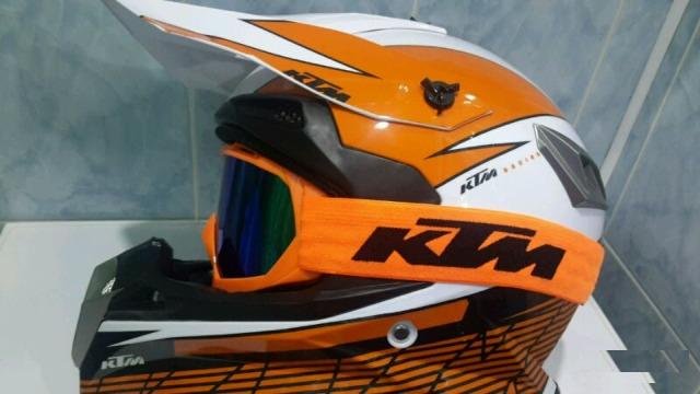 Мото кроссовый шлем ктм ktm кросс