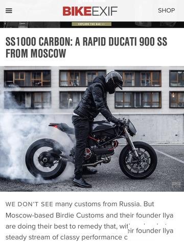 Ducati ss 1100 custom обмен