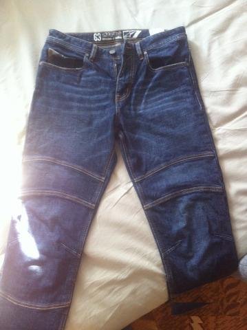 Мотоджинсы Alpinestars Crank Denim Pants, синий