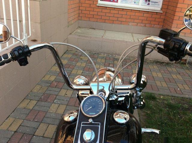Руль 14 дюймов на Harley Davidson Road King
