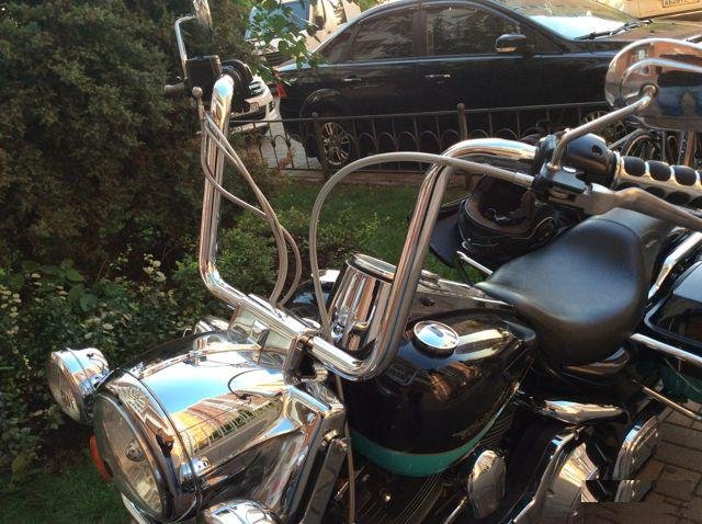 Руль 14 дюймов на Harley Davidson Road King