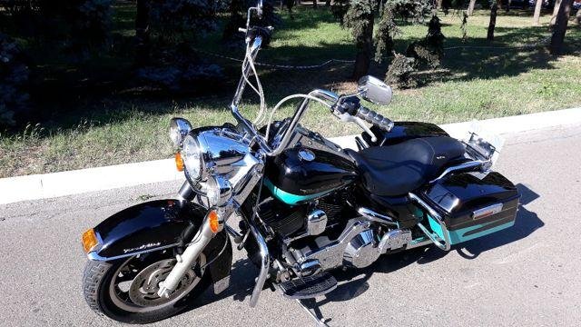 Руль 14 дюймов на Harley Davidson Road King
