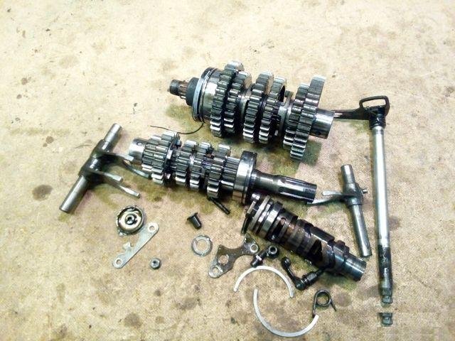 Кпп коробка передач suzuki gsx r 600 750 srad