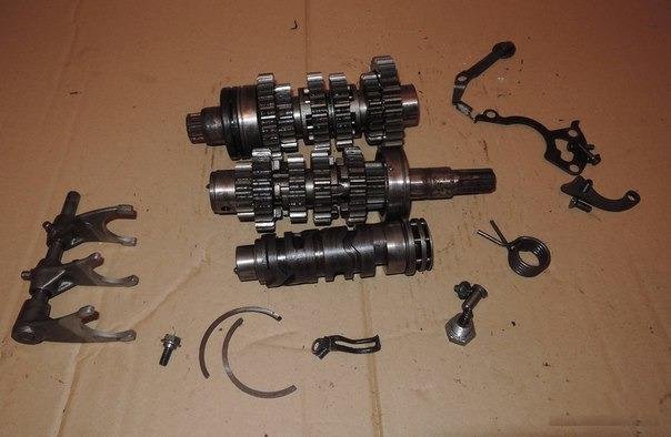Кпп в сборе Suzuki GS500 1992