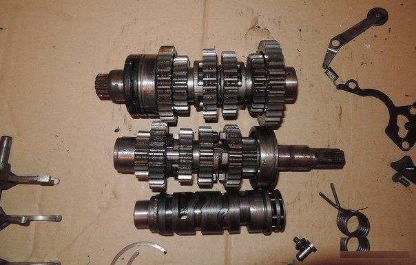 Кпп в сборе Suzuki GS500 1992