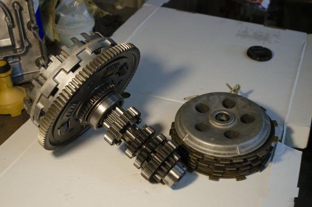 Комплект кпп на Kawasaki ZZR 400-2