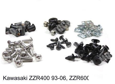 Комплект крепежа для пластика Kawasaki ZZR400 II