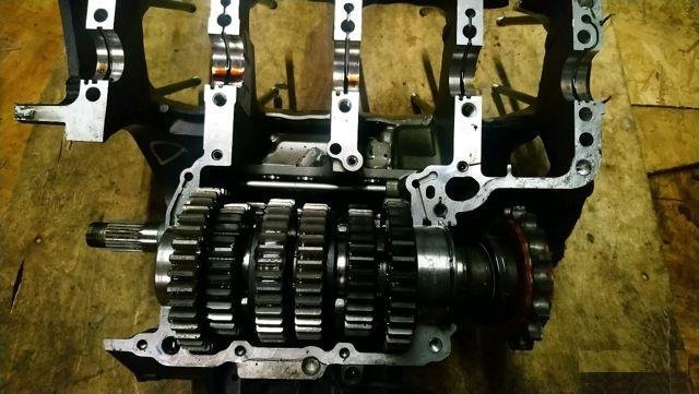 Yamaha R1 04-06 кпп коробка передач