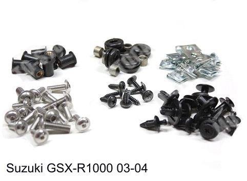 Комплект крепежа пластика Suzuki gsxr1000 03-04