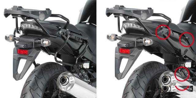 Крепеж боковых кофров Honda CBF 1000 (10-14)