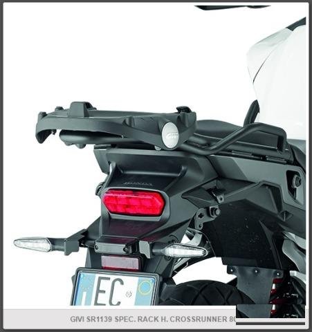 Givi sr1139 крепеж центрального кофра VFR800X