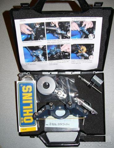 Yamaha R6 06+ крепеж роторного демпфера Ohlins