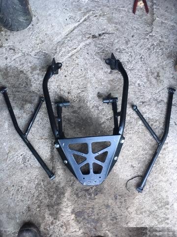 Крепеж кофра kawasaki er er6 er6f er6n ninja650 ex