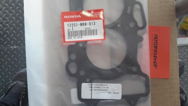 Прокладка гбц Honda CBR600F4i 12251-MBW-013