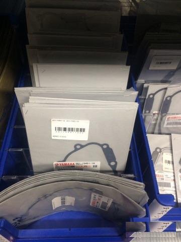 Прокладка крышки генератора Yamaha