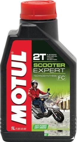 Масло Motul Scooter Expert 2T (полусинт.) (1 л.)