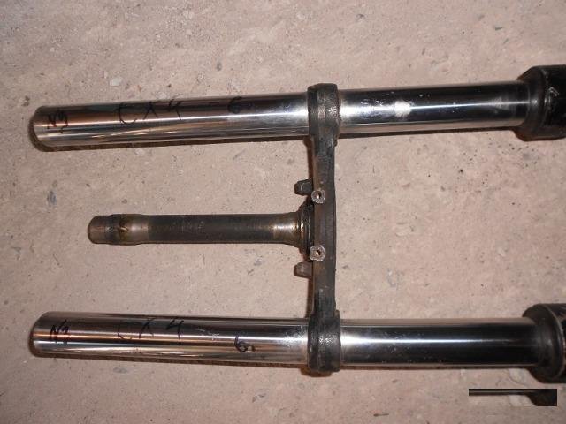 Вилка Kawasaki EX4 1997 год на запчасти N3