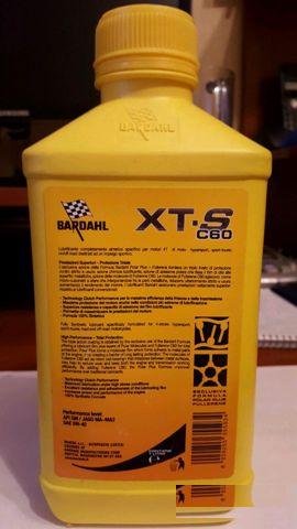 Bardahl XT-S C60 5W40, 1 л