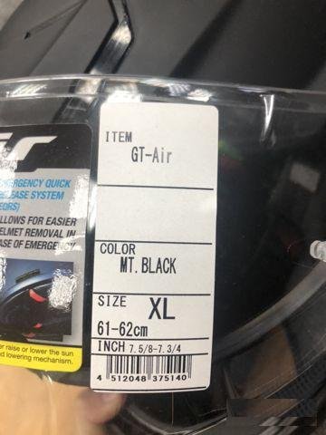 Мотошлем Shoei gt-air Matt xl