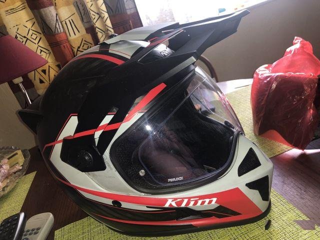 Мотошлем klim krios karbon