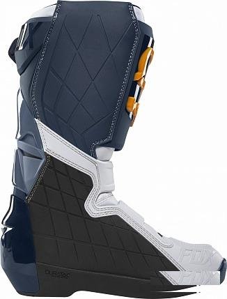 Мотоботы Fox Comp R Boot Navy/Orange