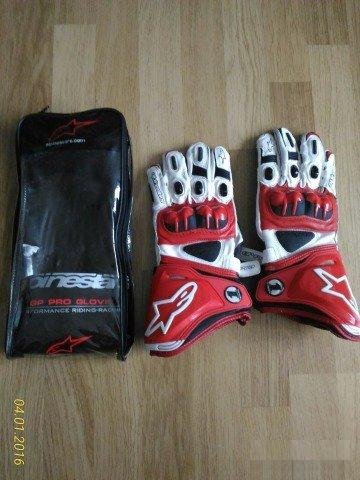 Перчатки кожанные AlpineStars GP PRO