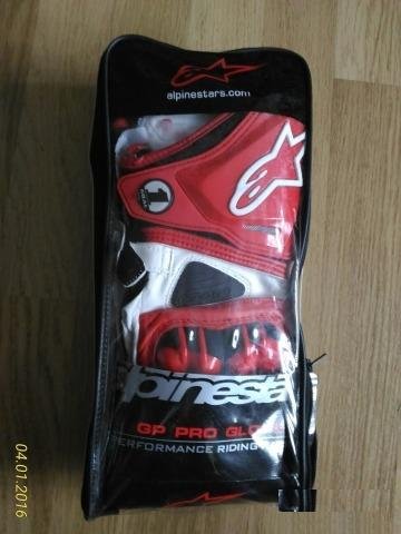 Перчатки кожанные AlpineStars GP PRO