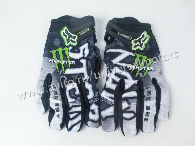 Перчатки FOX Monster Energy 2 r