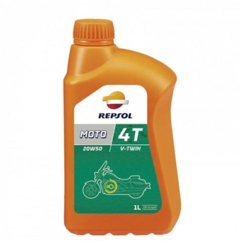 Моторное масло для мотоцикла V-Twin 20W-50 Repsol