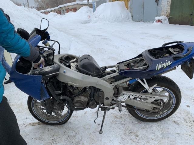 Kawasaki zx6r в разбор