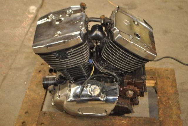 Kawasaki VN400 двигатель в разборе