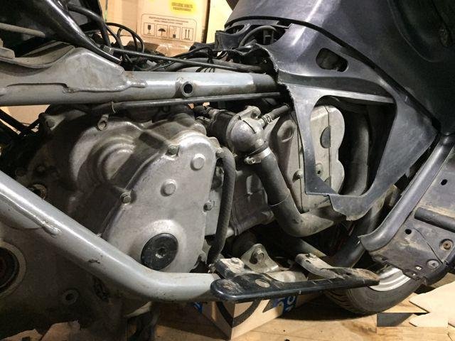 Разбор Burgman 650 2003 год