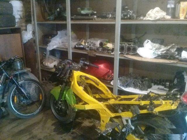 Kawasaki zzr 400-2 в разбор